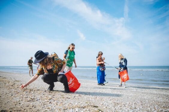Beach Cleanup in Camperduin
