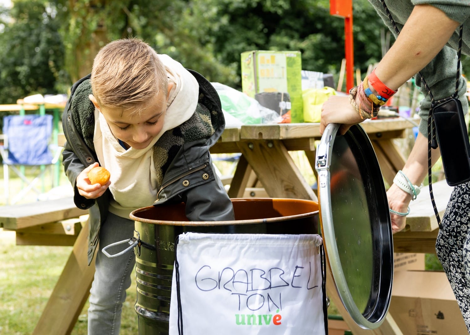 Buurtcamping in Nieuw Overdie