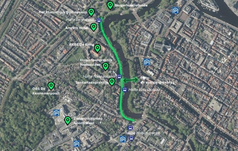 Proef 30 km/uur op Kennemer- en Geestersingel