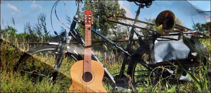 Fietsen, poëzie en piano in Bergen