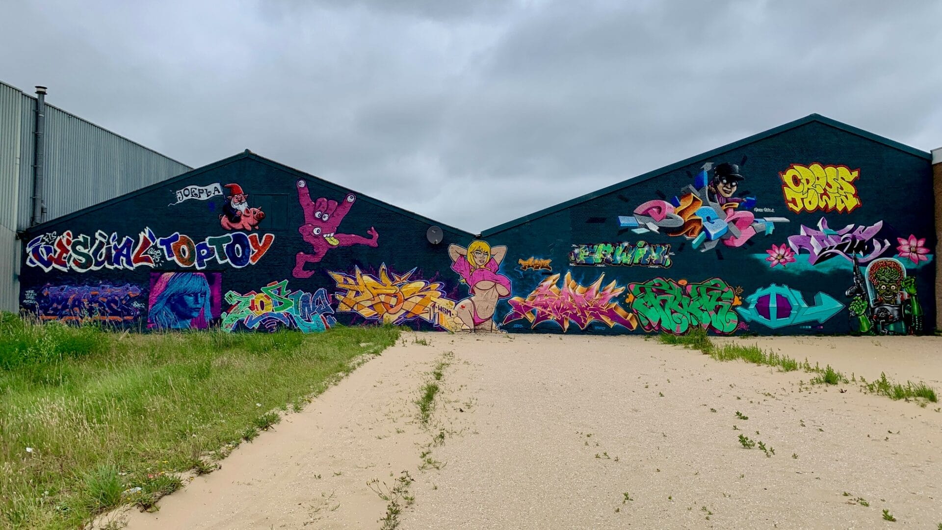 Petitie voor een legale graffiti-muur in Alkmaar