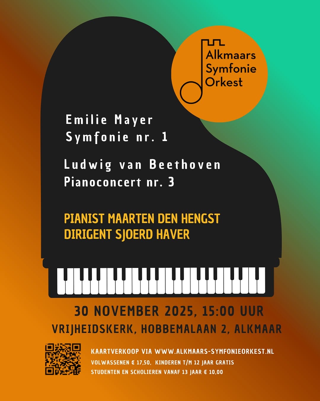 Beethoven en Mayer in de Vrijheidskerk