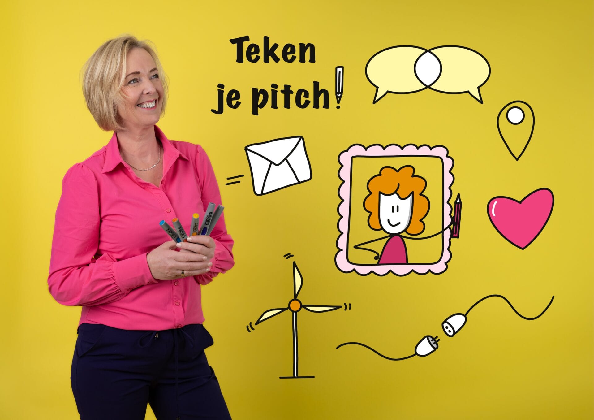 Pitchen tussen de gangen