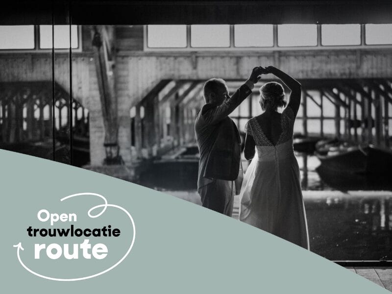 Trouwen tussen water en historie