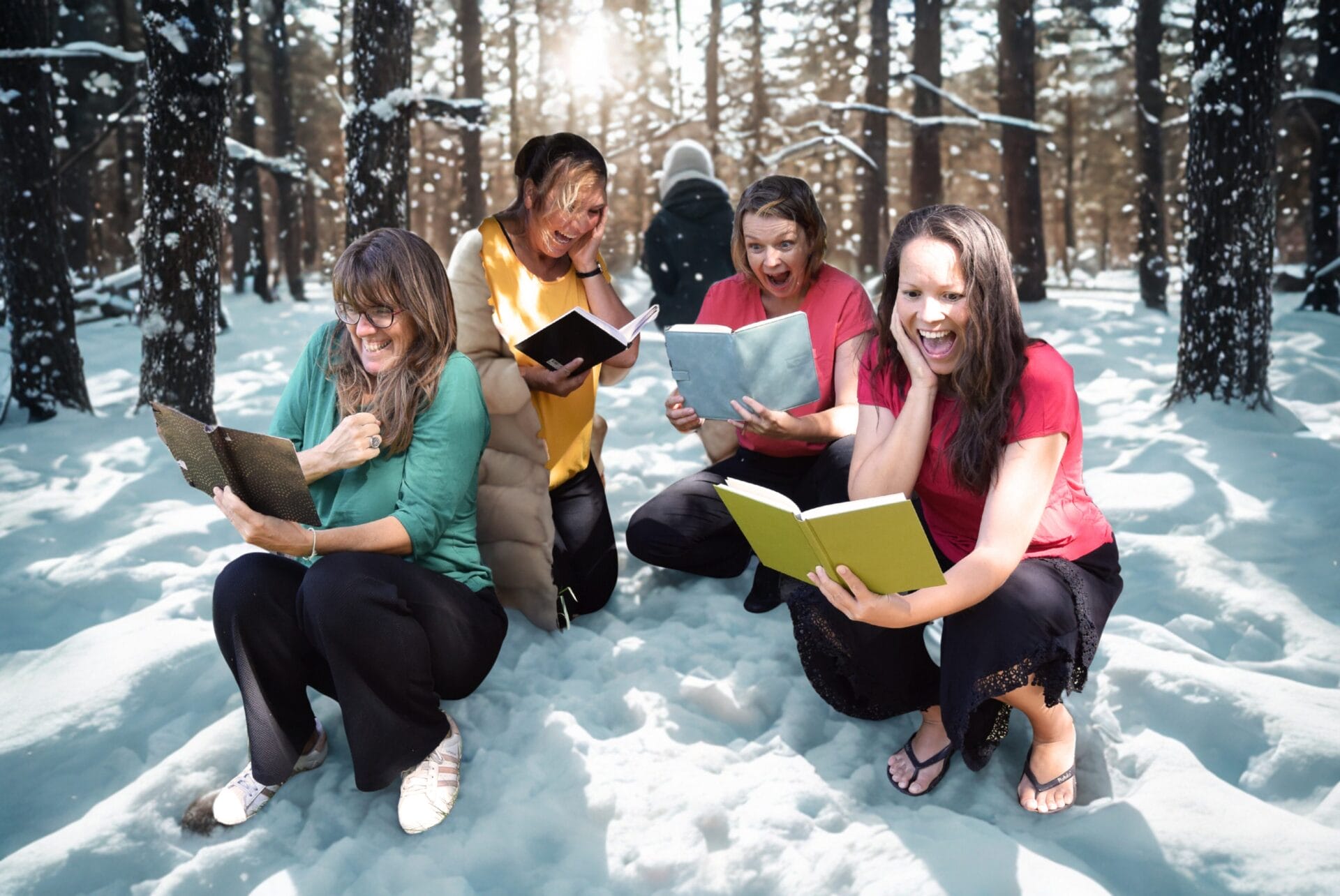 ’t Sneeuwt in het Badhuis