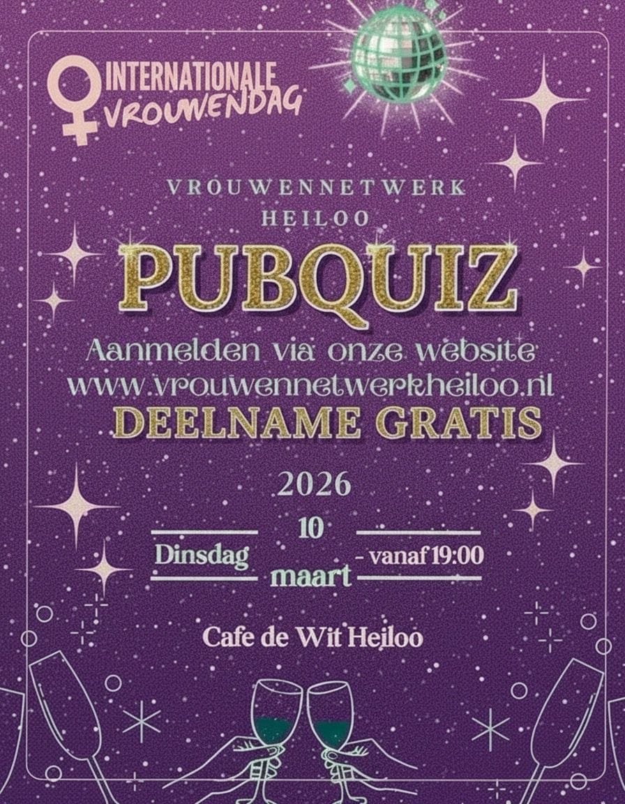 Pubquiz Internationale Vrouwendag