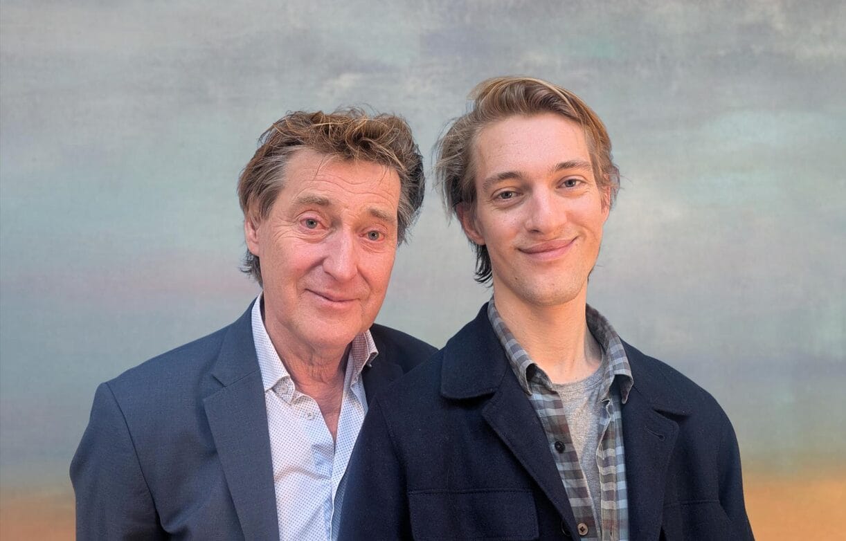 Vader en Zoon spelen Schubert