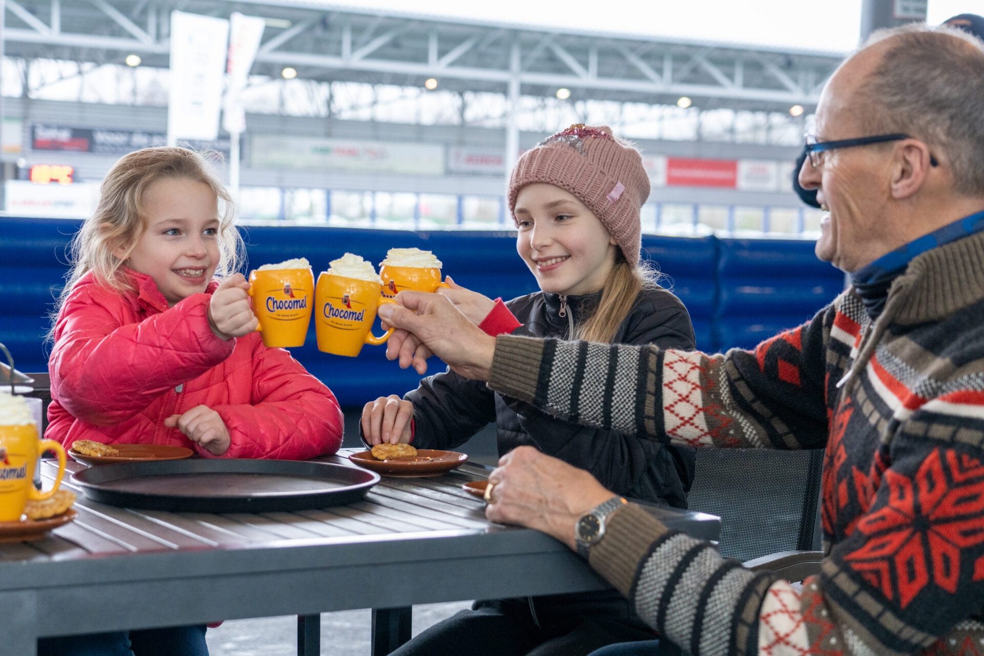 Biertje na het schaatsen?