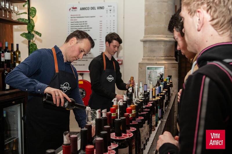 Italiaanse sferen bij Vini Amici in Alkmaar