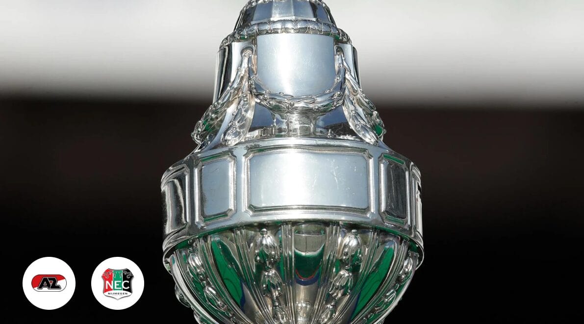 Bekerfinale: Alkmaar kleurt rood-wit