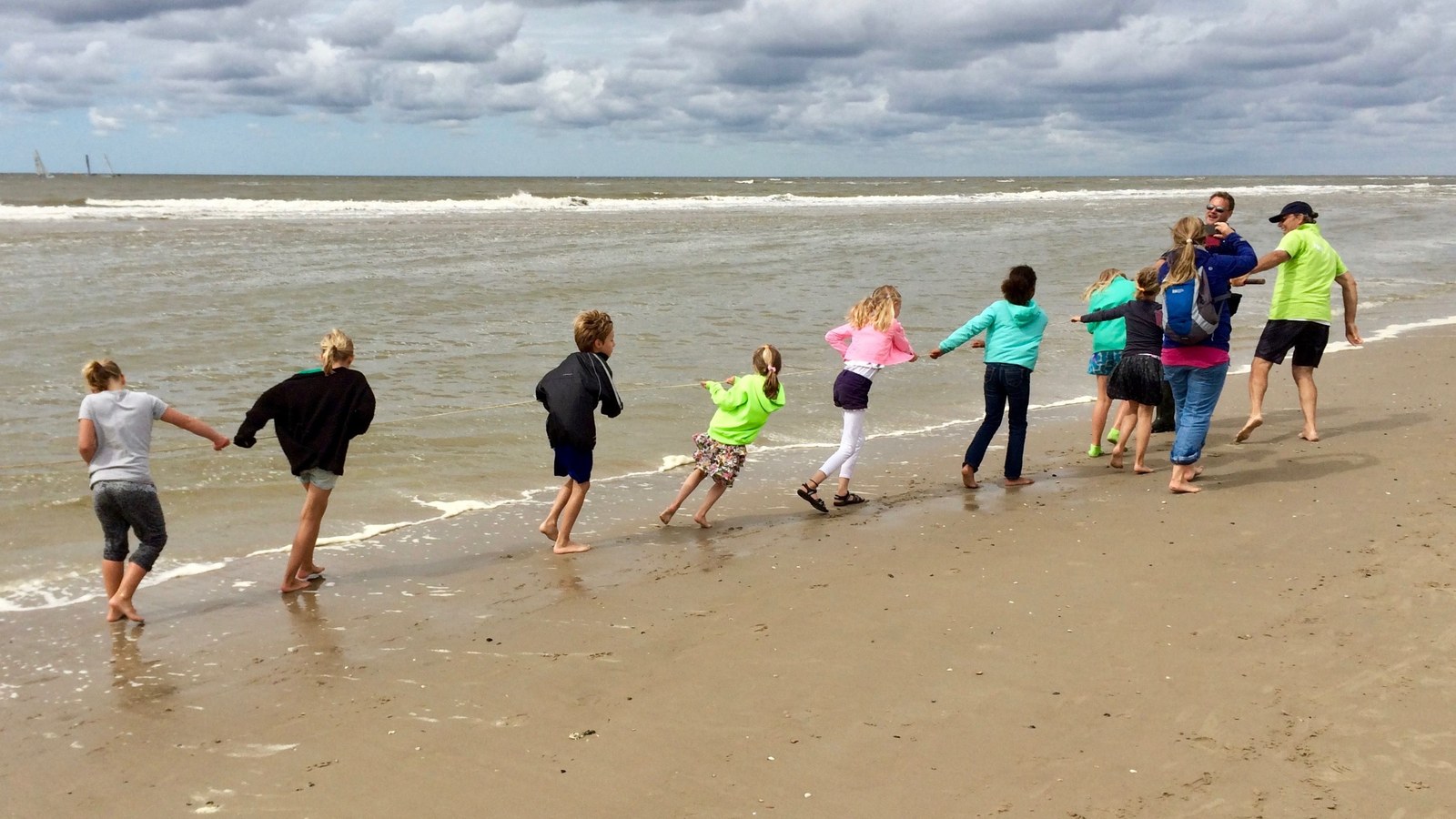 Korren in de Noordzee met IVN