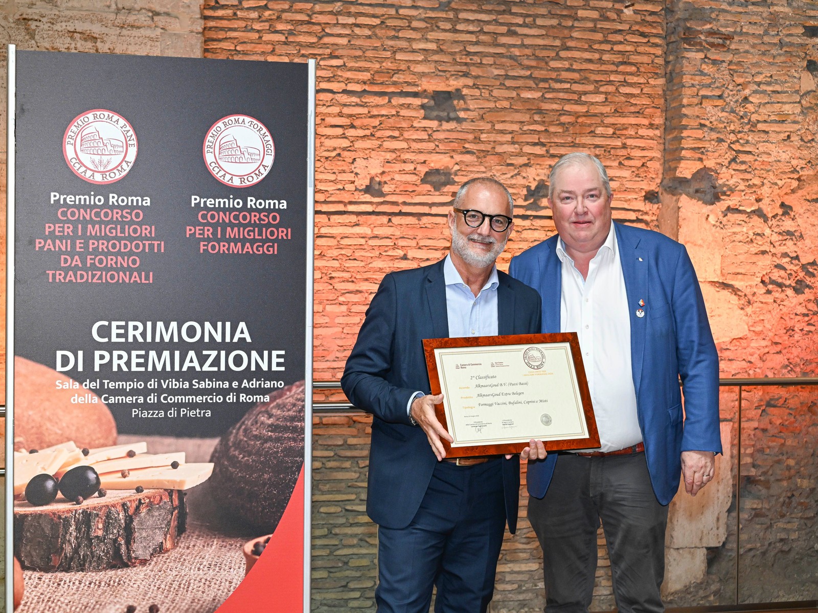 Uitreiking Zilver Award Premio Roma AlkaarsGoud Kaas EB.jpg