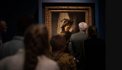 Rembrandts Vaandeldrager groot succes