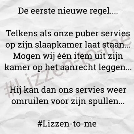 Lizzen voor mij