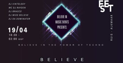 Believe in the power of techno