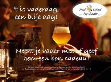 Vaderdag in Biermuseum De Boom