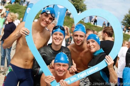 Swim to Fight Cancer legt lat eerste Alkmaarse editie hoog