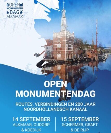 Open Monumentendag op 14 en 15 september