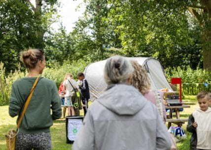 Buurtcamping in Nieuw Overdie